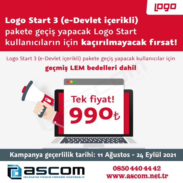 Logo Start 3 (e-Devlet içerikli)