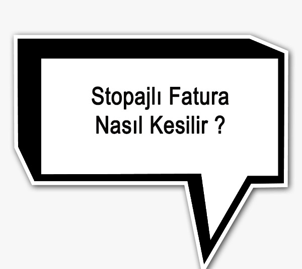 Logo'da Stopajlı Fatura